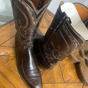 Vintage Lucchese San Antonio Cowboy Boots